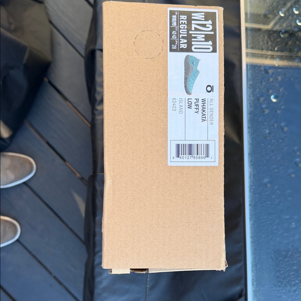 Oboz Slip-On Low Whakata Puffy in Island (Teal)